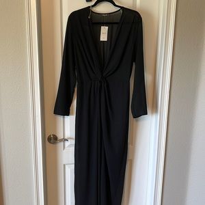 Womens high/low sheer top